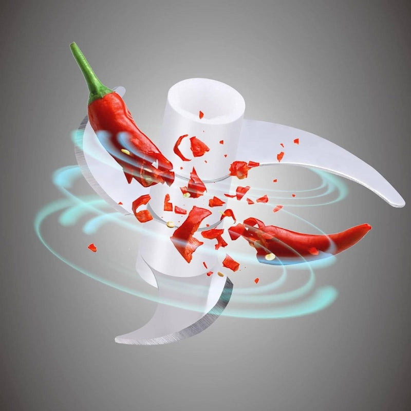 Portable Garlic And Vegetable Chopper, 8.45oz Capacity for Mashing Garlic And Chopping Onions, a Blender for Various Vegetables, And a Wireless Food Processor Suitable for Ginger, Chili, Fruits, And Meat., Multi Household Mill for Onion, Steak, Vegetable